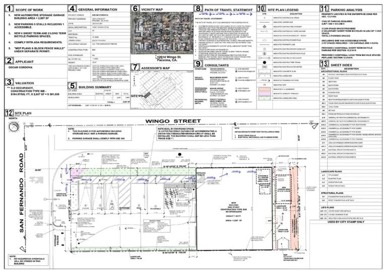 Site plan