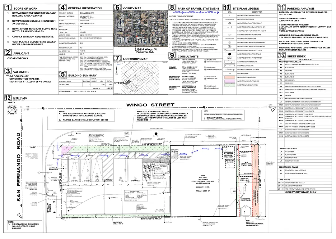 Site plan